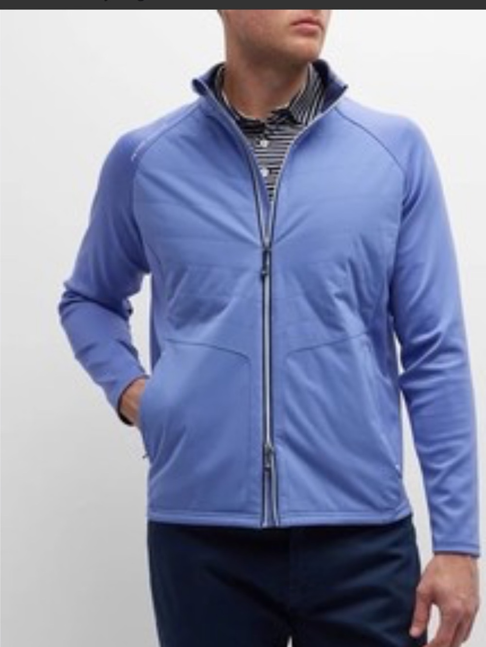 NWOT Peter Millar Merge Elite Hybrid Jacket Mens Medium Port Blue